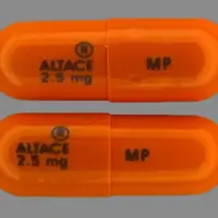 Altace (Ramipril [ ram-i-pril ])-ALTACE 2.5mg MP-2.5 mg-Orange-Capsule-shape