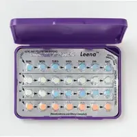 Leena (birth control) (Ethinyl estradiol and norethindrone (birth control) [ eth-in-il-ess-tra-dye-ole-and-nor-eth-in-drone ])-WATSON 244-ethinyl estradiol 0.035 mg / norethindrone 1 mg-Green-Round