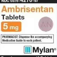 Ambrisentan (Ambrisentan [ am-bri-sen-tan ])-M AN-5 mg-Pink-Round