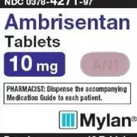 Ambrisentan (Ambrisentan [ am-bri-sen-tan ])-M AN1-10 mg-Pink-Capsule-shape