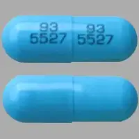 Atazanavir (Atazanavir [ a-ta-zan-a-vir ])-93 5527 93 5527-200 mg-Blue-Capsule-shape