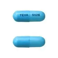 Atazanavir (Atazanavir [ a-ta-zan-a-vir ])-TEVA 5526-150 mg-Blue-Capsule-shape