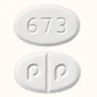 Cabergoline (Cabergoline [ ca-ber-goe-leen ])-673 P P-0.5 mg-White-Oval