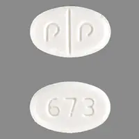 Cabergoline (Cabergoline [ ca-ber-goe-leen ])-673 P P-0.5 mg-White-Oval