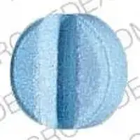 Isordil titradose (Isosorbide dinitrate [ eye-soe-sor-bide-dye-nye-trate ])-WYETH 4159-30 mg-Blue-Round