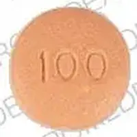 Labetalol (Labetalol (oral/injection) [ la-bay-ta-lol ])-100 WARRICK 1602-100 mg-Orange-Round