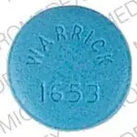 Labetalol (Labetalol (oral/injection) [ la-bay-ta-lol ])-300 WARRICK 1653-300 mg-Blue-Round