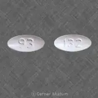 Lamotrigine (Lamotrigine [ la-moe-tri-jeen ])-93 132-25 mg-White-Oval