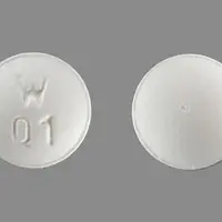 Leflunomide (Leflunomide [ le-floo-noe-mide ])-W 01-10 mg-White-Round