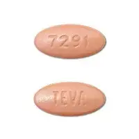 Levofloxacin (injection) (Levofloxacin (injection) [ lee-voe-flox-a-sin ])-TEVA 7291-250 mg-Pink-Oval