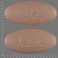 Levofloxacin (injection) (Levofloxacin (injection) [ lee-voe-flox-a-sin ])-TEVA 7292-500 mg-Peach-Oval