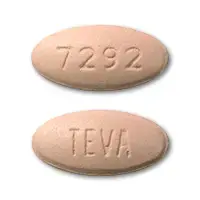 Levofloxacin (injection) (Levofloxacin (injection) [ lee-voe-flox-a-sin ])-TEVA 7292-500 mg-Peach-Oval