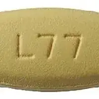 Linezolid (oral/injection) (Linezolid (oral/injection) [ lin-ez-oh-lid ])-MYLAN L77-600 mg-Yellow-Oval