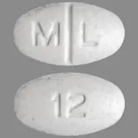 Liothyronine (Liothyronine [ lye-oh-thye-roe-neen ])-M L 12-25 mcg-White-Oval