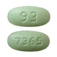 Losartan (Losartan [ loe-sar-tan ])-93 7365-50 mg-Green-Oval