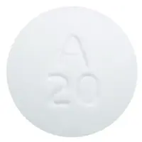 Lurasidone (Lurasidone [ loo-ras-i-done ])-A20-20 mg-White-Round