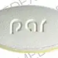 Meclizine (Meclizine [ mek-li-zeen ])-par 035-25 mg-White & Yellow-Oval