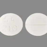 Methadone (Methadone (oral/injection) [ meth-a-done ])-54 210-5 mg-White-Round