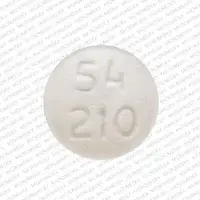 Methadone (Methadone (oral/injection) [ meth-a-done ])-54 210-5 mg-White-Round