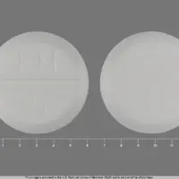 Methimazole (Methimazole [ me-thim-a-zole ])-EM 5-5 mg-White-Round