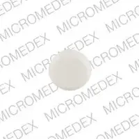 Methimazole (Methimazole [ me-thim-a-zole ])-EM 5-5 mg-White-Round