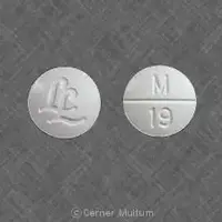 Methocarbamol (Methocarbamol (oral/injection) [ meth-oh-kar-ba-mal ])-LL M 19-500 mg-White-Round