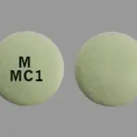 Mycophenolic acid (Mycophenolic acid [ mye-koe-phe-nole-ik-as-id ])-M MC1-180 mg-Green-Round