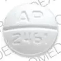 Nadolol (Nadolol [ na-doe-lol ])-AP 2461-20 mg-White-Round