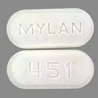 Naprelan 500 (Naproxen [ na-prox-en ])-MYLAN 451-500 mg-White-Capsule-shape