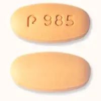 Nateglinide (Nateglinide (oral) [ na-ta-glye-nide ])-P 985-120 mg-Orange-Oval