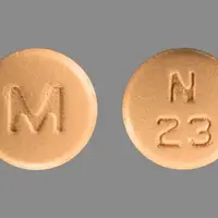 Nisoldipine (Nisoldipine [ nye-zol-di-peen ])-M N 23-30 mg-Orange-Round