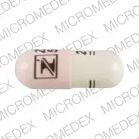 Nitrofurantoin (Nitrofurantoin [ nye-troe-fue-ran-toin ])-Logo Zenith 50 mg 2130-50 mg-Pink & White-Capsule-shape