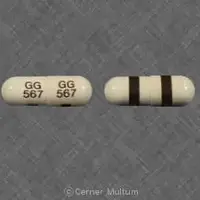 Nortriptyline (Nortriptyline [ nor-trip-ti-leen ])-GG 567 GG 567-50 mg-White-Capsule-shape