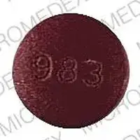 Nystatin (Nystatin (oral) [ nye-stat-in ])-93 983-500000 units-Brown-Round