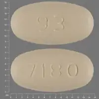 Ofloxacin (Ofloxacin (oral) [ oh-flox-a-sin ])-7180 93-200 mg-Yellow-Oval