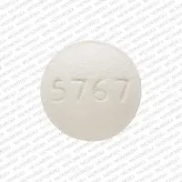 Olanzapine (Olanzapine (oral) [ oh-lanz-a-peen ])-TEVA 5767-2.5 mg-White-Round