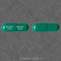 Good sense omeprazole (Omeprazole [ oh-mep-ra-zol ])-MYLAN 5211 MYLAN 5211-10 mg-Green-Capsule-shape