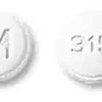 Ondansetron (injection) (Ondansetron (injection) [ on-dan-se-tron ])-M 315-4 mg-White-Round