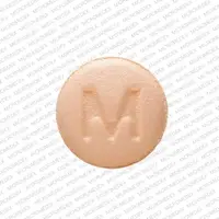 Ondansetron (injection) (Ondansetron (injection) [ on-dan-se-tron ])-M 344-8 mg-Orange-Round