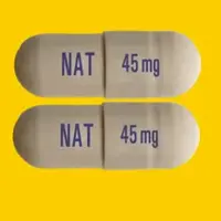 Oseltamivir (Oseltamivir [ os-el-tam-ih-veer ])-NAT 45 mg-45 mg (base)-Gray-Capsule-shape