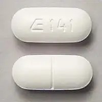 Oxaprozin (Oxaprozin [ ox-a-proe-zin ])-E 141-600 mg-White-Capsule-shape