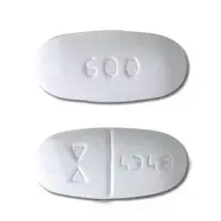 Oxaprozin (Oxaprozin [ ox-a-proe-zin ])-Logo 4348 600-600 mg-White-Oval