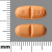 Oxcarbazepine (Oxcarbazepine [ ox-kar-bay-zeh-peen ])-B 293-300 mg-Beige-Oval