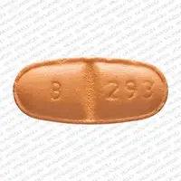 Oxcarbazepine (Oxcarbazepine [ ox-kar-bay-zeh-peen ])-B 293-300 mg-Beige-Oval