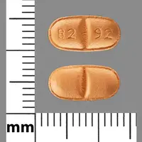 Oxcarbazepine (Oxcarbazepine [ ox-kar-bay-zeh-peen ])-B2 92-150 mg-Beige-Oval