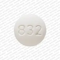 Oxybutynin (Oxybutynin (oral) [ ox-i-bue-ti-nin ])-832 3 8-5 mg-White-Round