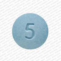 Oxymorphone (Oxymorphone [ ox-ee-mor-fone ])-E794 5-5 mg-Blue-Round