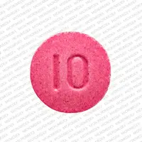 Oxymorphone (Oxymorphone [ ox-ee-mor-fone ])-E795 10-10 mg-Red-Round