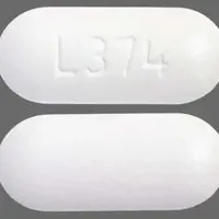 Acetaminophen, aspirin, and caffeine (Acetaminophen, aspirin, and caffeine [ ah-seet-a-min-oh-fen, asp-i-rin, and-kaf-een ])-L374-250 mg / 250 mg / 65 mg-White-Capsule-shape