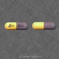 Phentermine (Phentermine [ fen-ter-meen ])-E882 E882-15 mg-Gray / Yellow-Capsule-shape